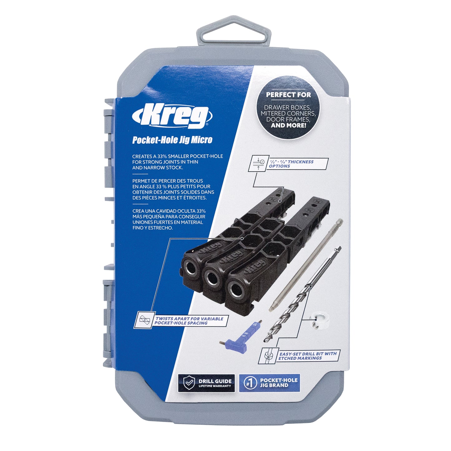 Kreg KPHJ230 - Kreg Micro Pocket-Hole Jig