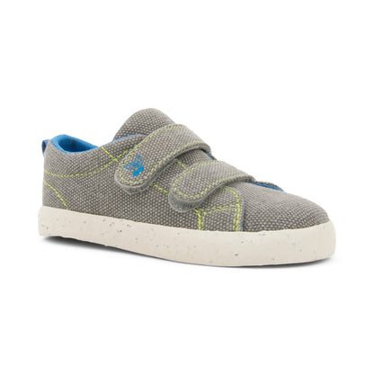 See Kai Run - Luca Recycled Sneaker for Toddlers, Gray, 7