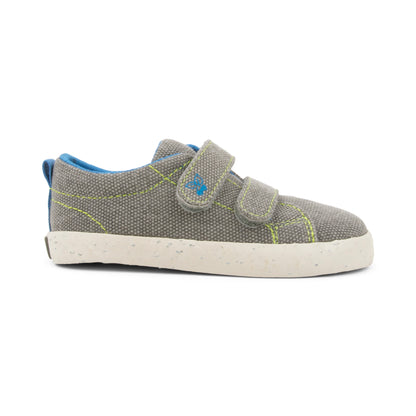See Kai Run - Luca Recycled Sneaker for Toddlers, Gray, 4