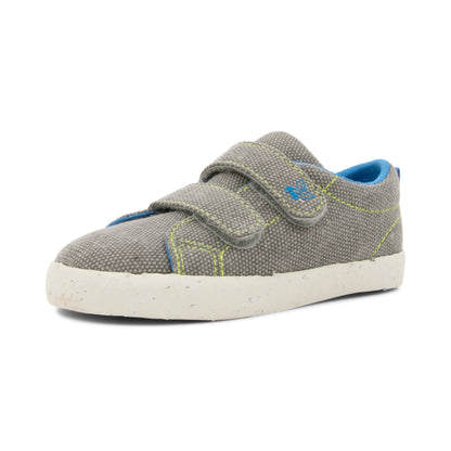 See Kai Run - Luca Recycled Sneaker for Toddlers, Gray, 4