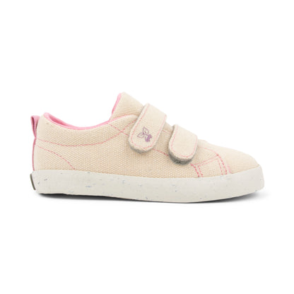 See Kai Run - Luca Recycled Sneaker for Little Kids, Beige, 12