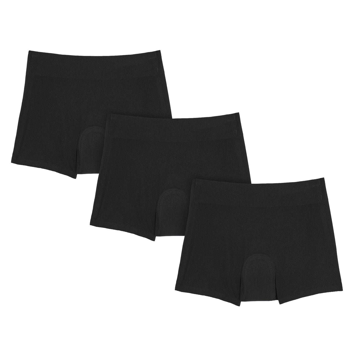 Knix Teen Girl Super Leakproof Sleepover Short Underwear - Black - X-Large - 3PK