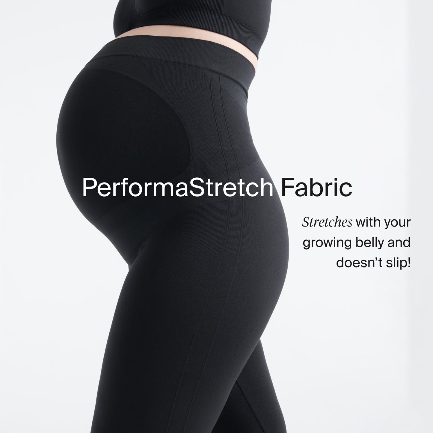 Knix Seamless BlissFit Maternity Legging - Black - XX-Large