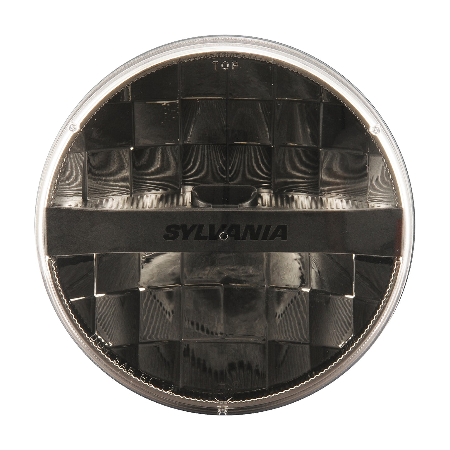 SYLVANIA L6024 ZEVO LED 7 inch Round Street Legal Sealed Beam Headlight, 1 Bulb