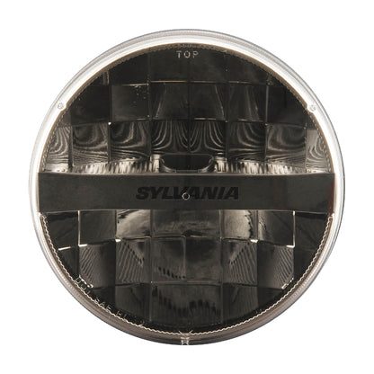SYLVANIA L6024 ZEVO LED 7 inch Round Street Legal Sealed Beam Headlight, 1 Bulb