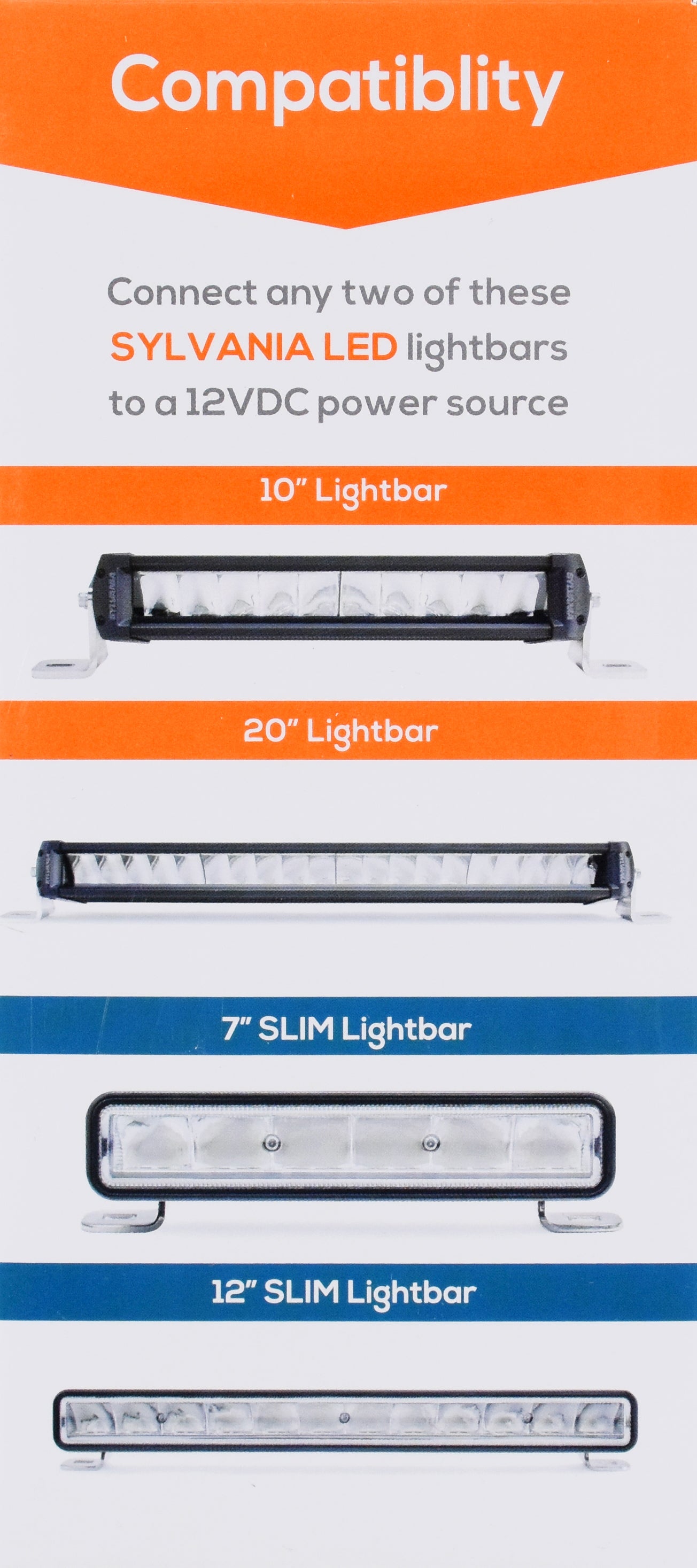 SYLVANIA - LED Light Bar Wiring Harness Kit - Weatherproof Deutsch Connectors, 12V On Off Switch Power Relay Blade Fuse Off Road Lights LED Work Light, Spot Flood Combo, 2 Lightbars (1PC)