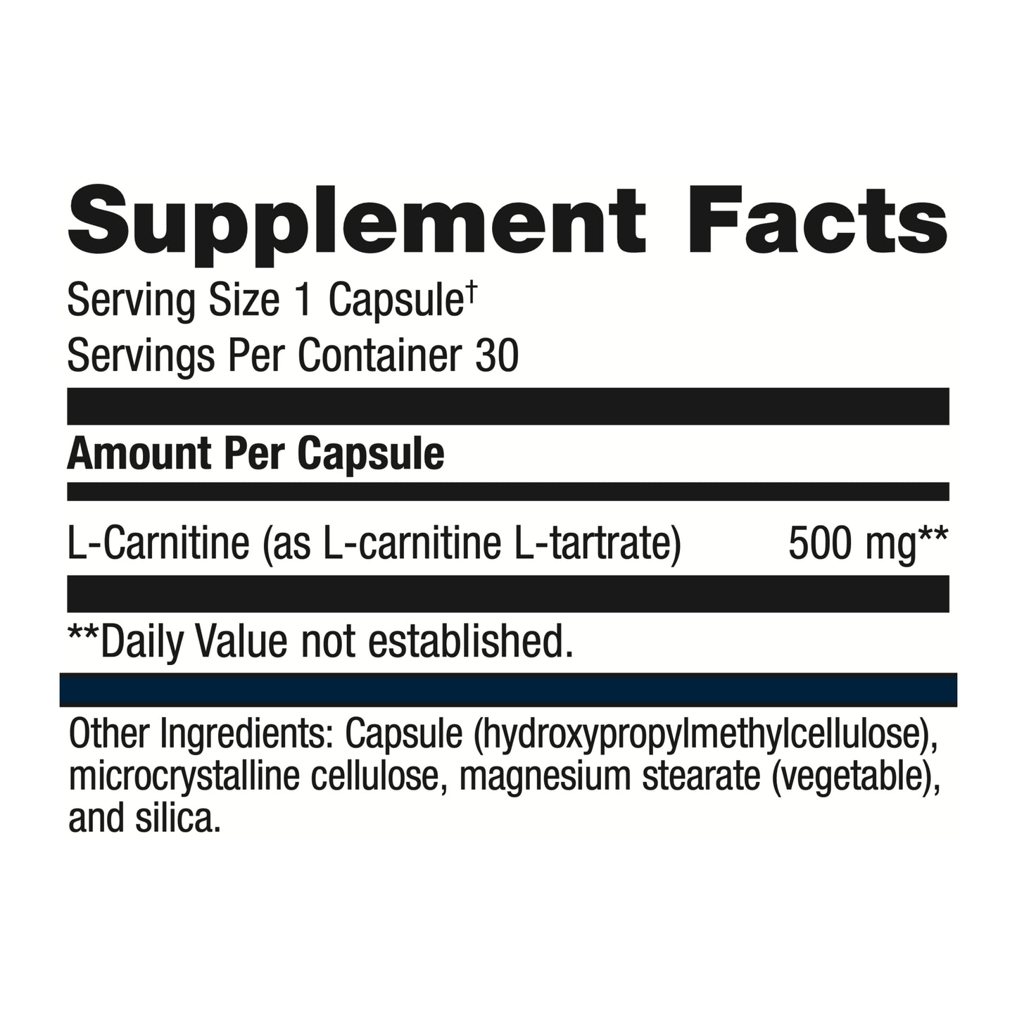 Metagenics L-Carnitine - Support for Fat Metabolism* | 30 Count