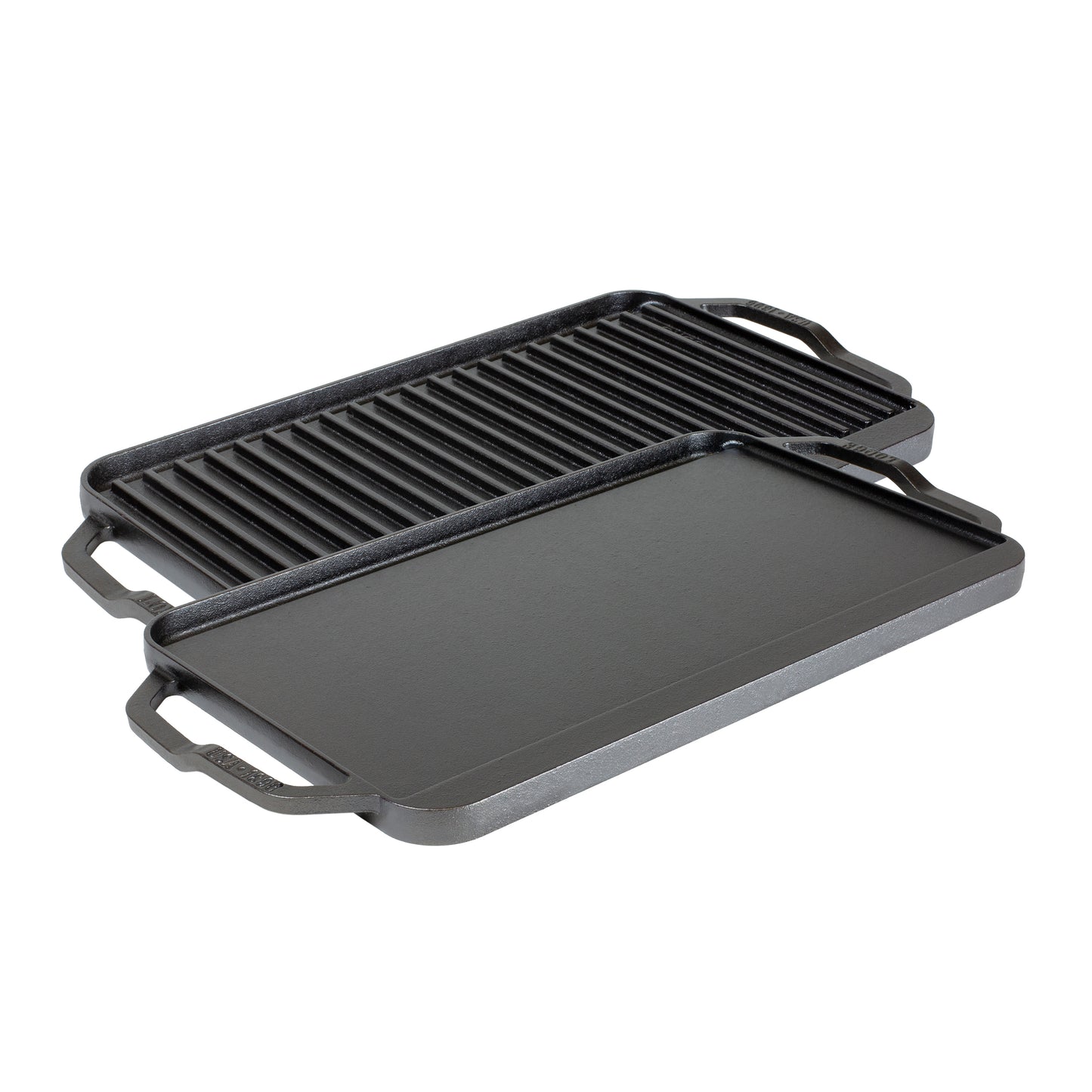 Lodge LCDRG 19.5 x 10 inch Cast Iron Reversible Grill/Griddle