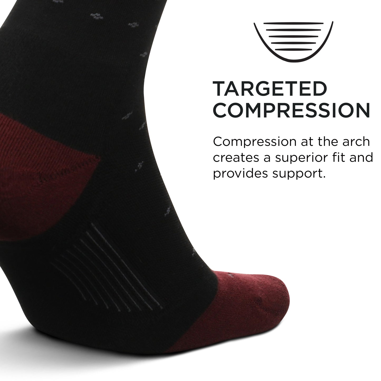 Feetures Men's Everyday Cushion Crew Sock (Medium, Multicolor)