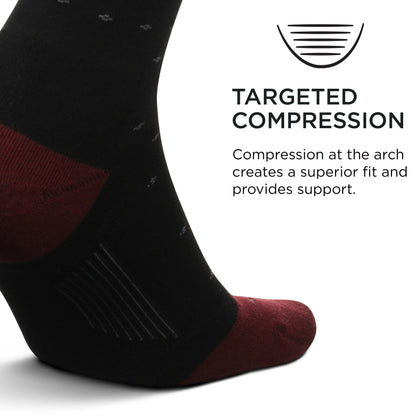 Feetures Men's Everyday Cushion Crew Sock (Medium, Multicolor)