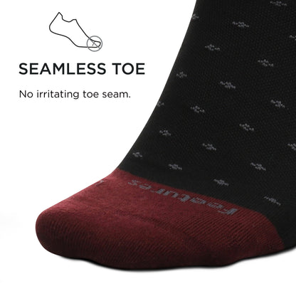 Feetures Men's Everyday Cushion Crew Sock (Medium, Multicolor)