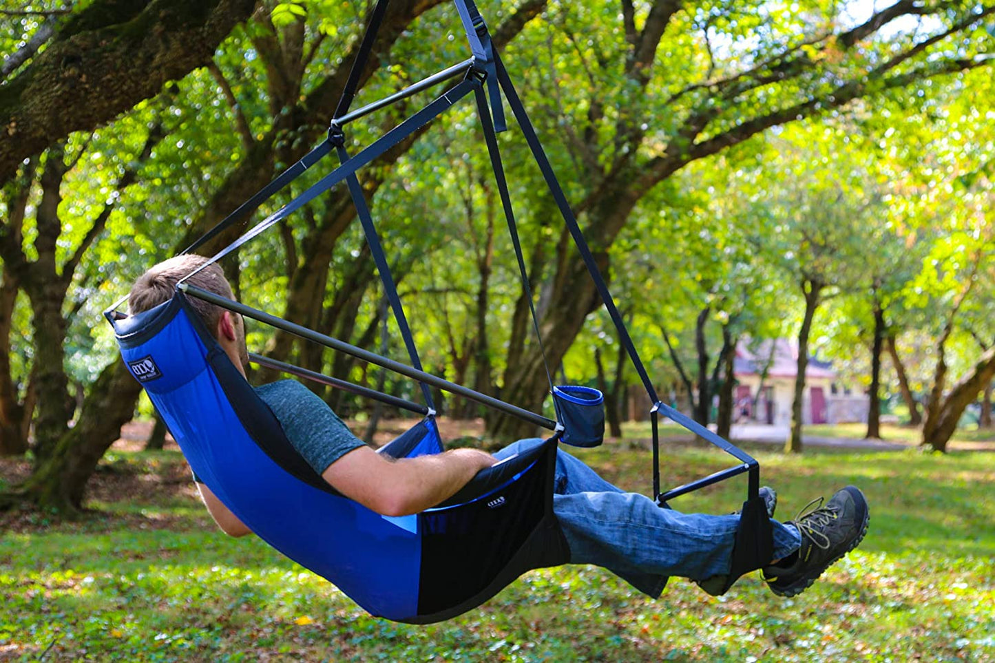 ENO, Eagles Nest Outfitters JungleNest Hammock, Evergreen