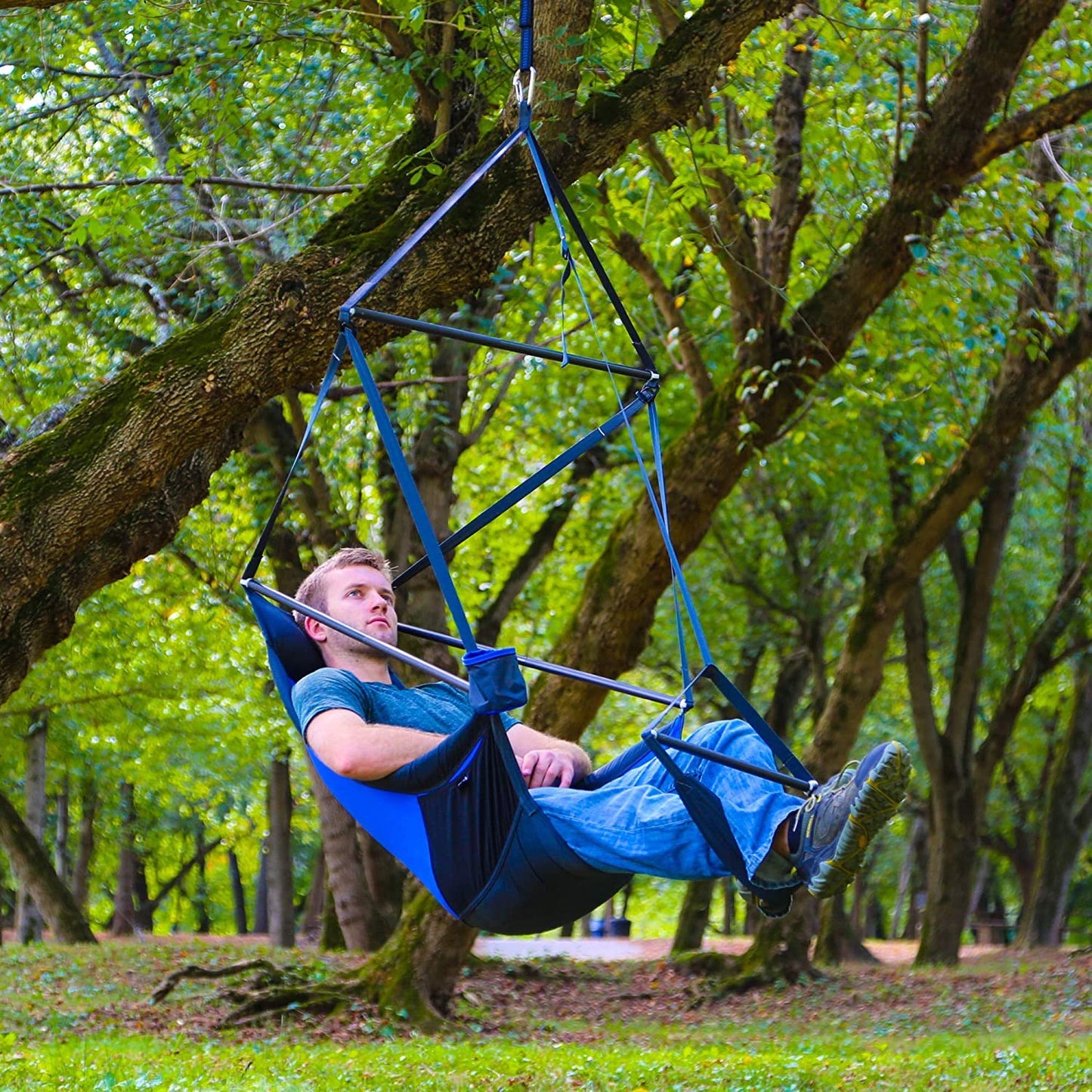 ENO, Eagles Nest Outfitters JungleNest Hammock, Evergreen