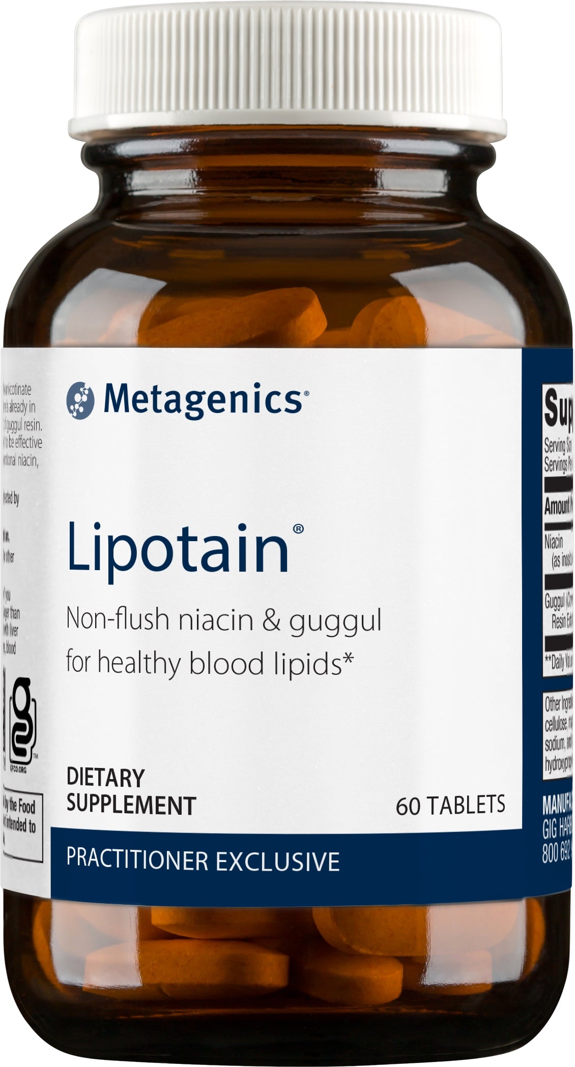 Metagenics - Lipotain, 60 Count