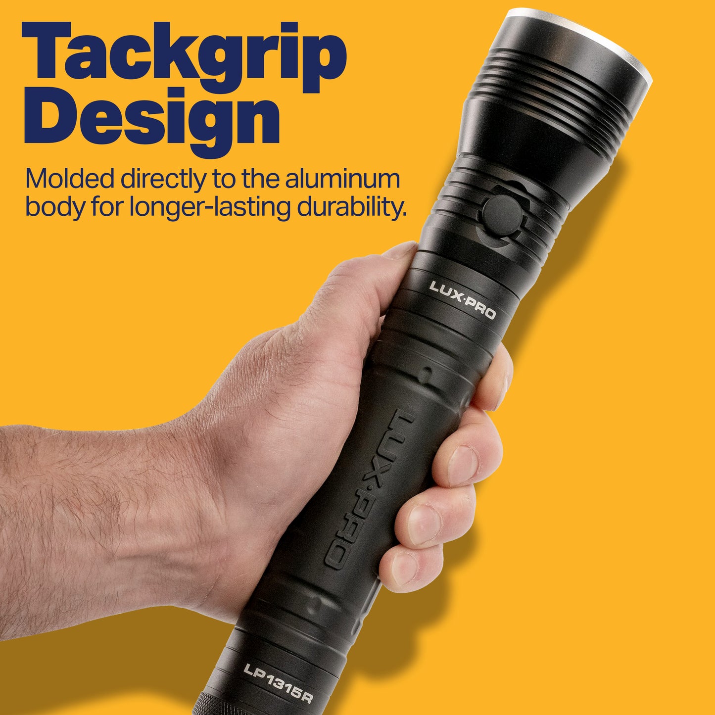 LUXPRO LP1315R Maximum Brightness CREE LED Flashlight with 1650 Lumens for security, patrol, safety, outdoors, camping, and more