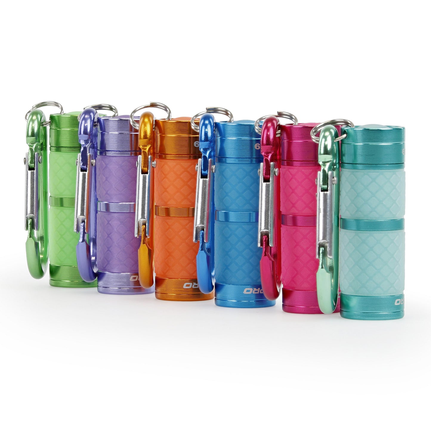 LUXPRO LP139 Glow-in-the-Dark Key Chain LED Flashlight (6 Pack)