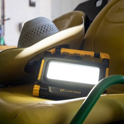 LUXPRO Bright 1400 Lumen Rechargeable Work Light - Medium