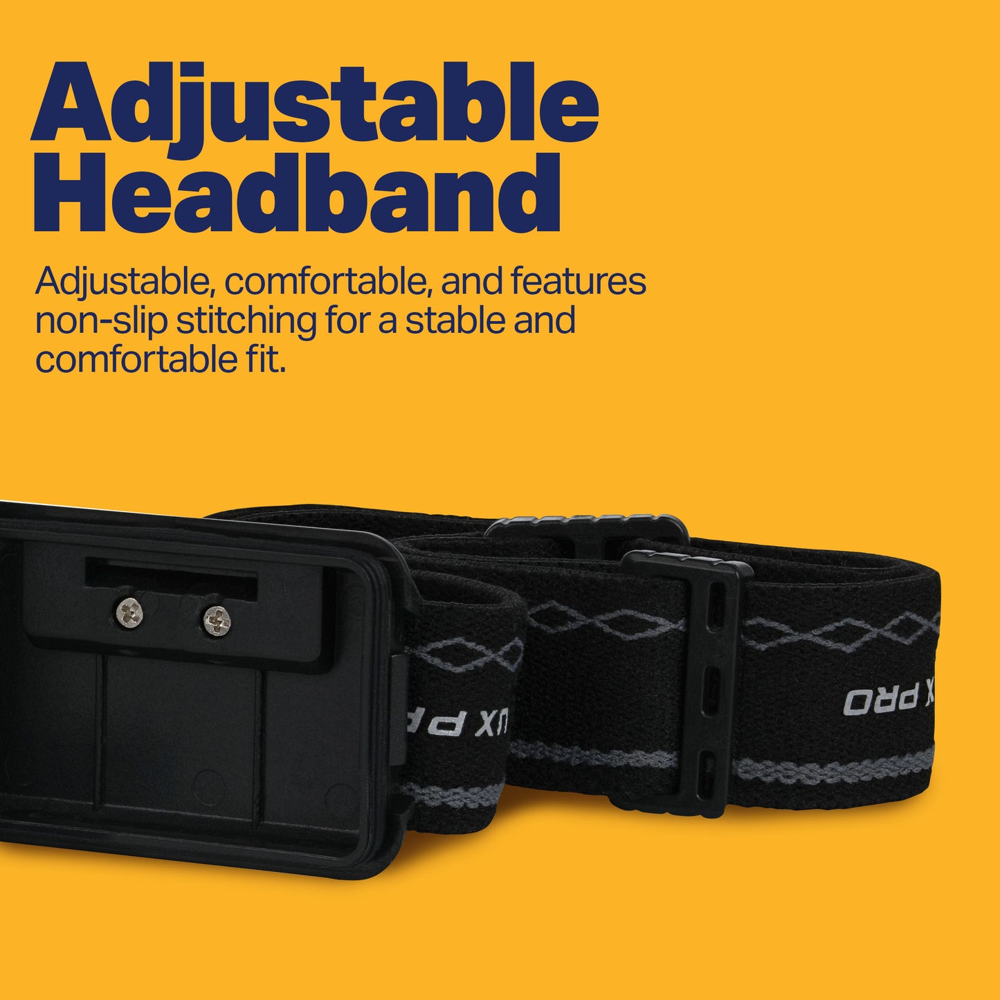 LUXPRO LED Headlamp Waterproof Long Lasting Very Bright, Pack740