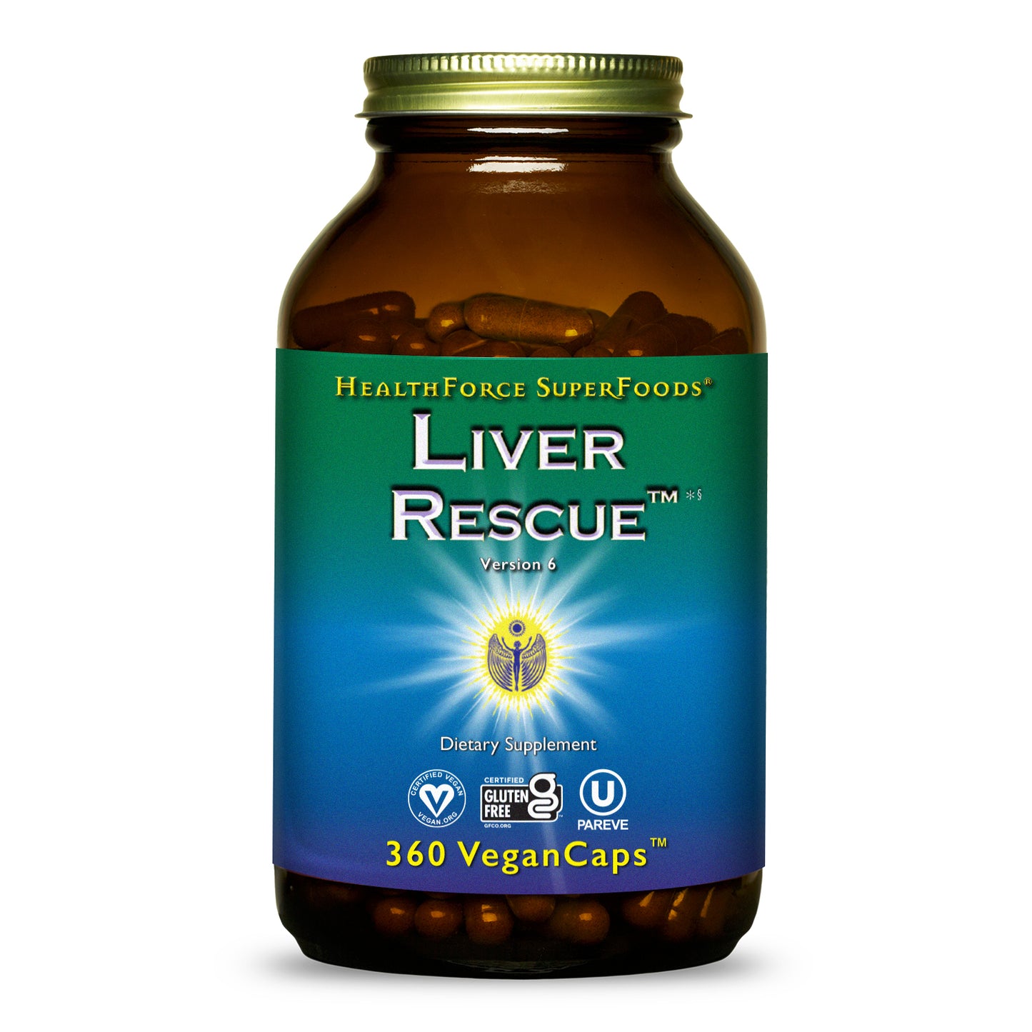 HealthForce SuperFoods Liver Rescue - 360 VeganCaps