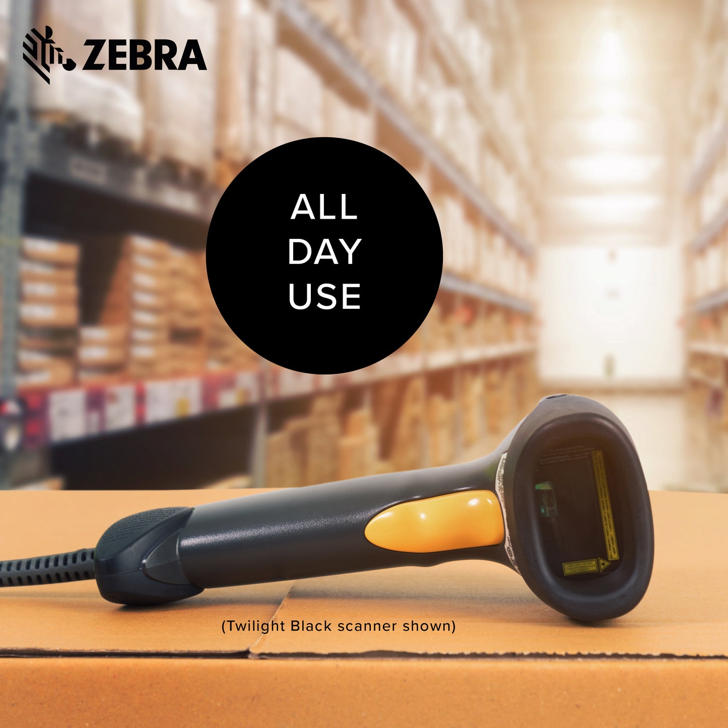 Zebra LS2208 Series Corded Handheld Standard Range Scanner Kit Scanner with Cable Cash Register White LS2208-7AZU0100ZNA