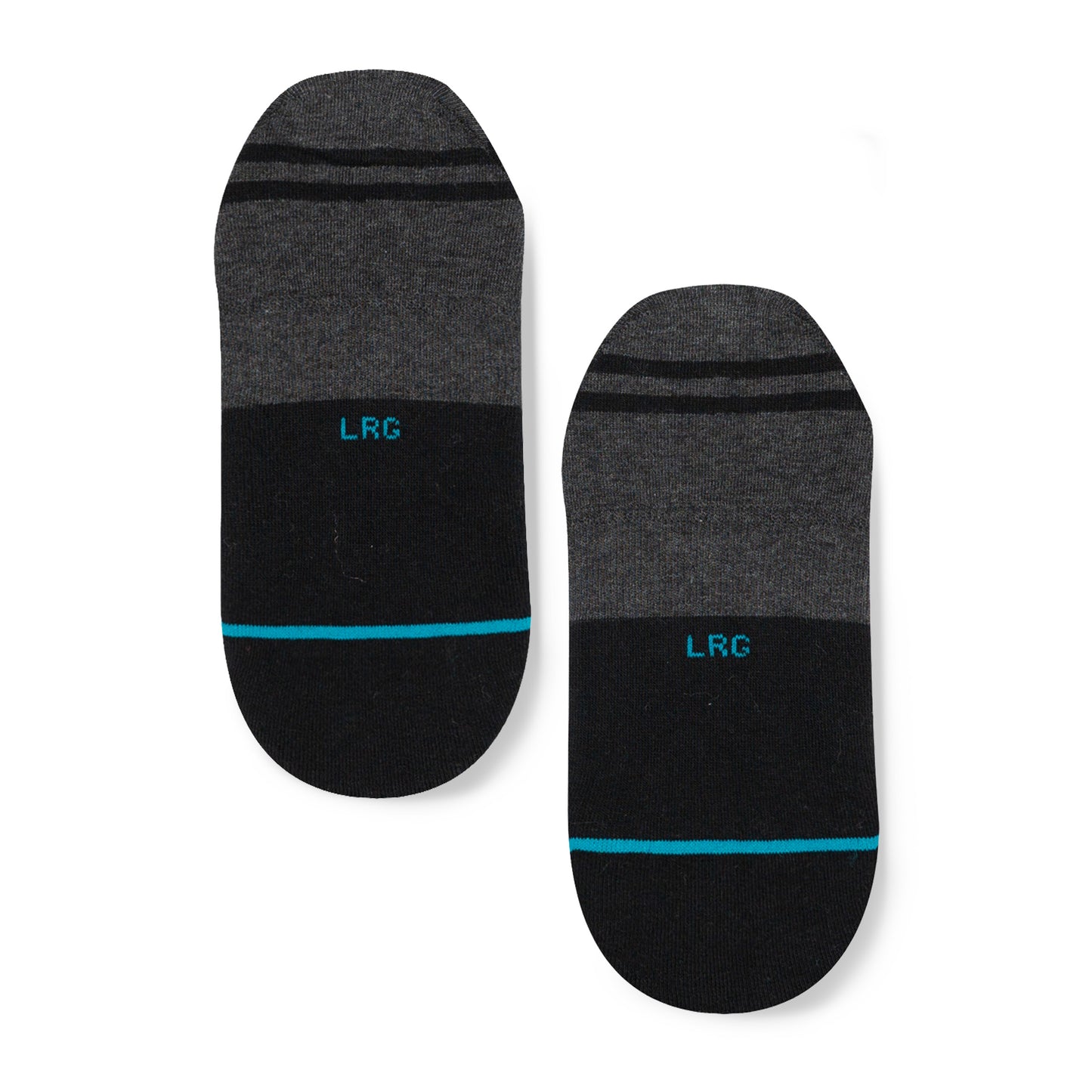 Stance No Show Gamut 2 Socks [3 Pack] (Medium, Black)