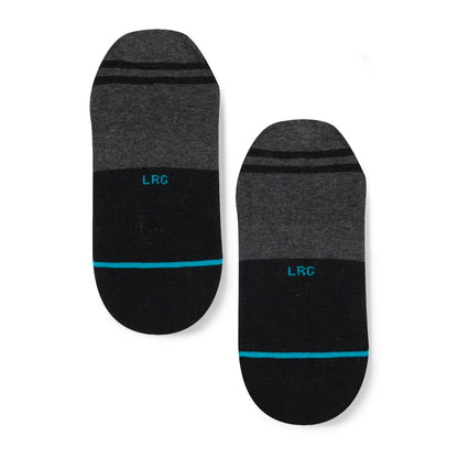 Stance No Show Gamut 2 Socks [3 Pack] (Medium, Black)