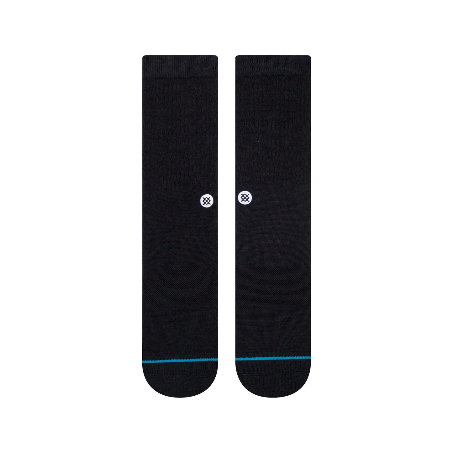Stance Icon Mixed Socks [6 Pack] (Large, Black)