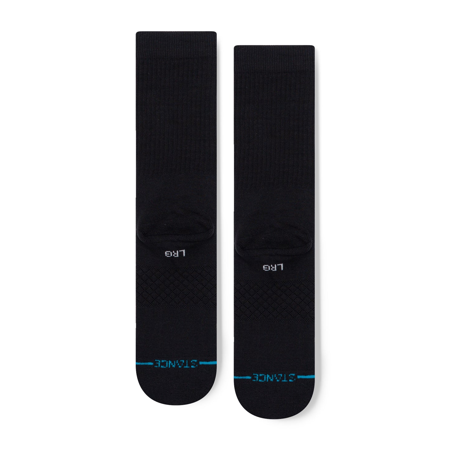 Stance Crew Icon Socks [3 pack] (Small, Black)