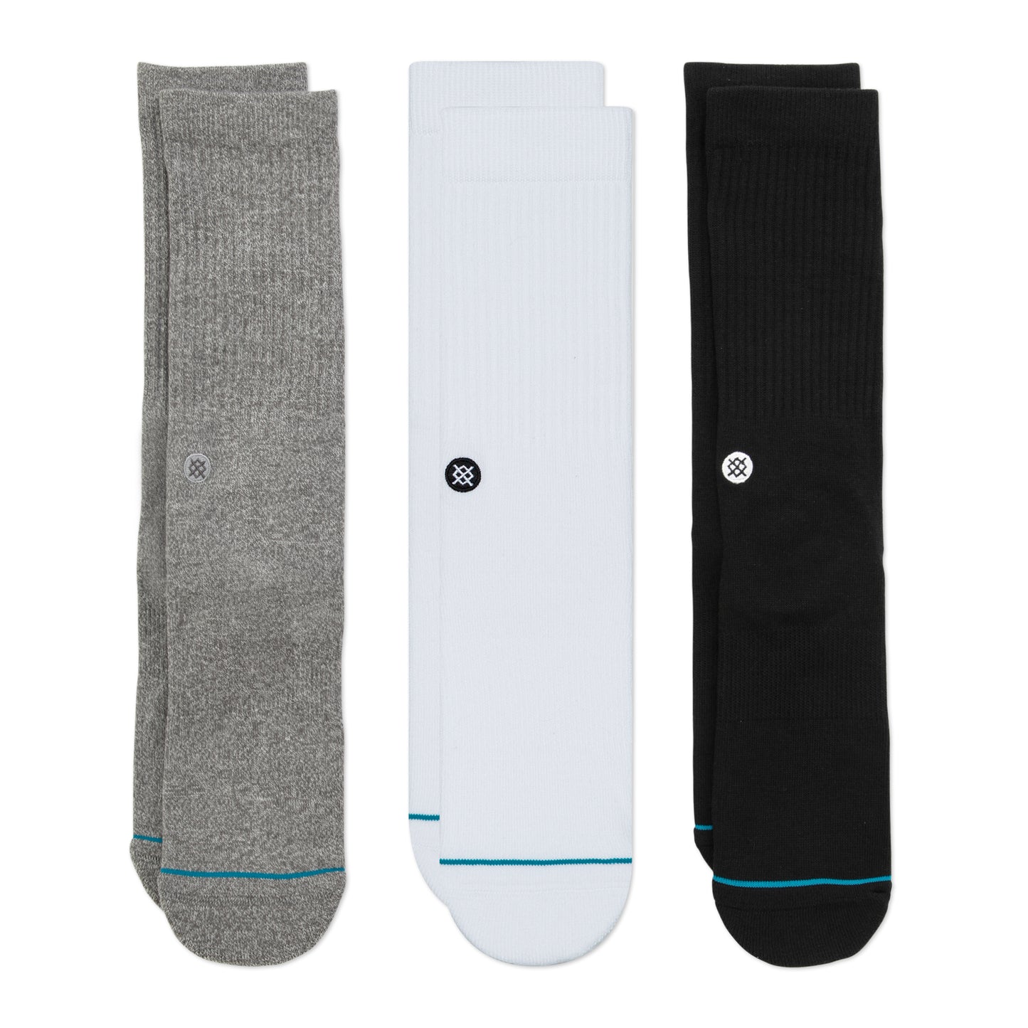 Stance Crew Icon Socks [3 pack] (Large)