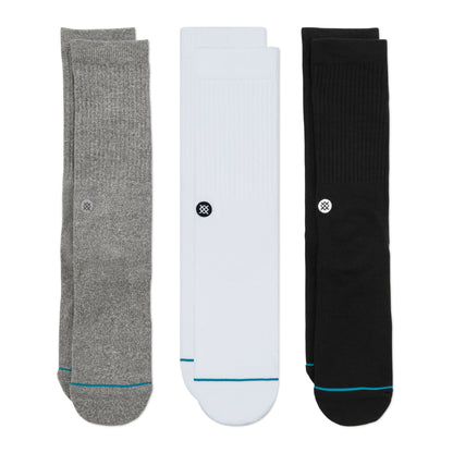 Stance Crew Icon Socks [3 pack] (Large)