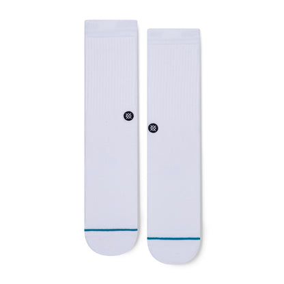 Stance Crew Icon Socks [3 pack] (Medium, White)