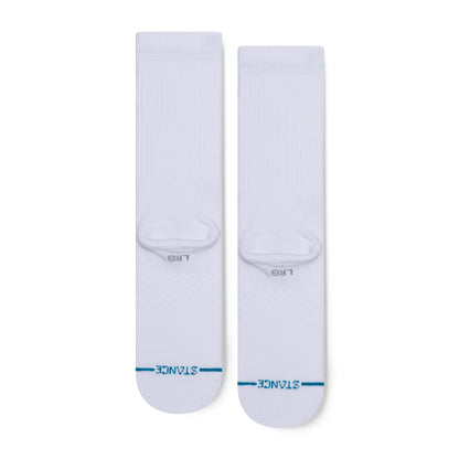 Stance Crew Icon Socks [3 pack] (Small, White)