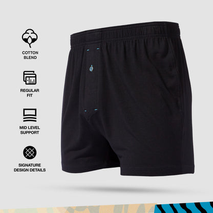 Stance Butter Blend Boxer (X-Large, Black)
