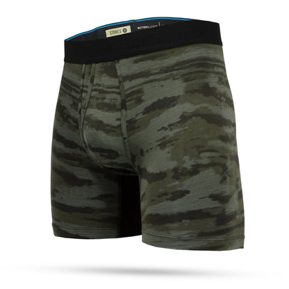 Stance Ramp Camo Boxer Brief (Medium, Army Green)