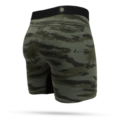 Stance Ramp Camo Boxer Brief (Large, Army Green)