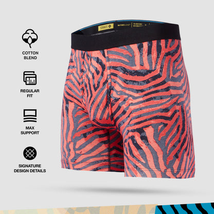 Stance Voodue Boxer Brief (X-Large, Coral)