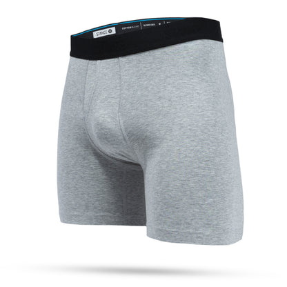 Stance Standard 6in Boxer Brief (Medium, Heather Grey)