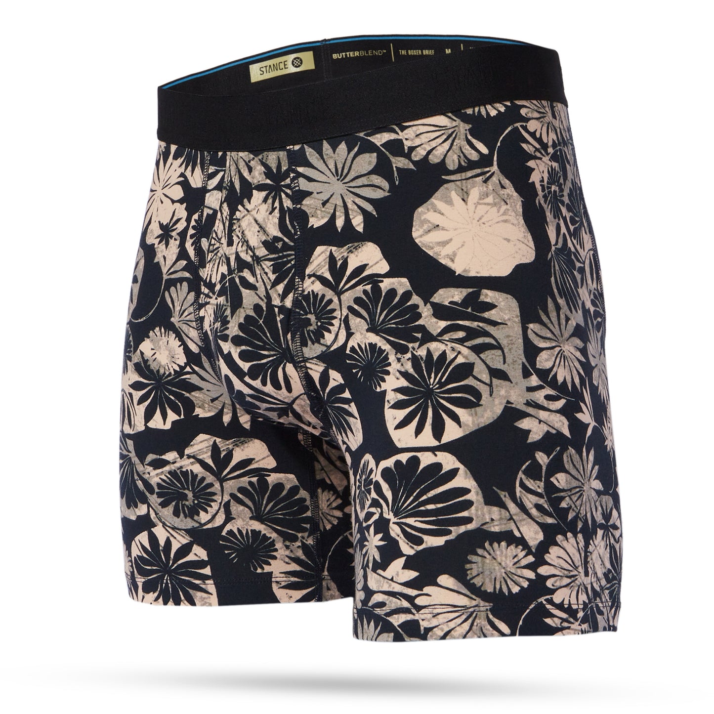 Stance Scratchboard Boxer Brief (Small, Black)