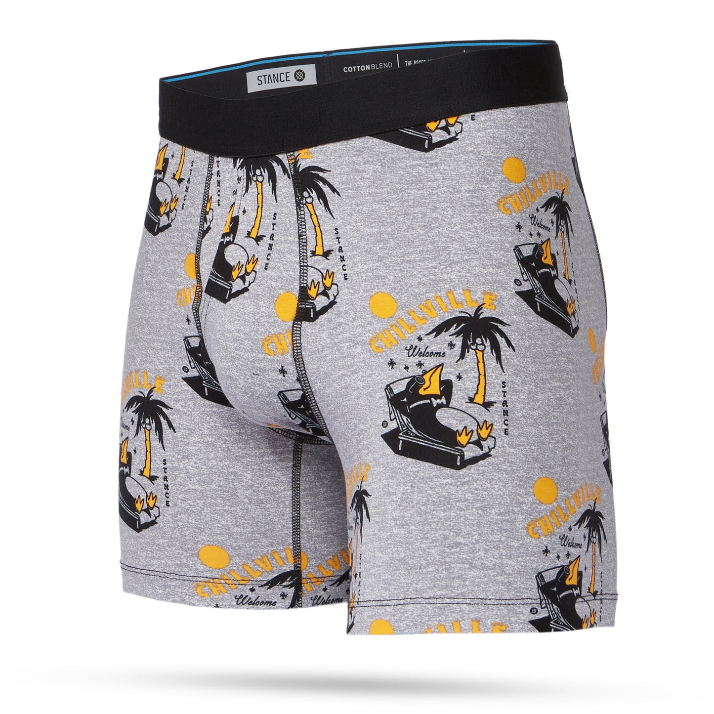 Stance Chillvile Boxer Brief (X-Large, Grey)