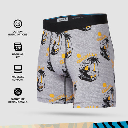 Stance Chillvile Boxer Brief (X-Large, Grey)