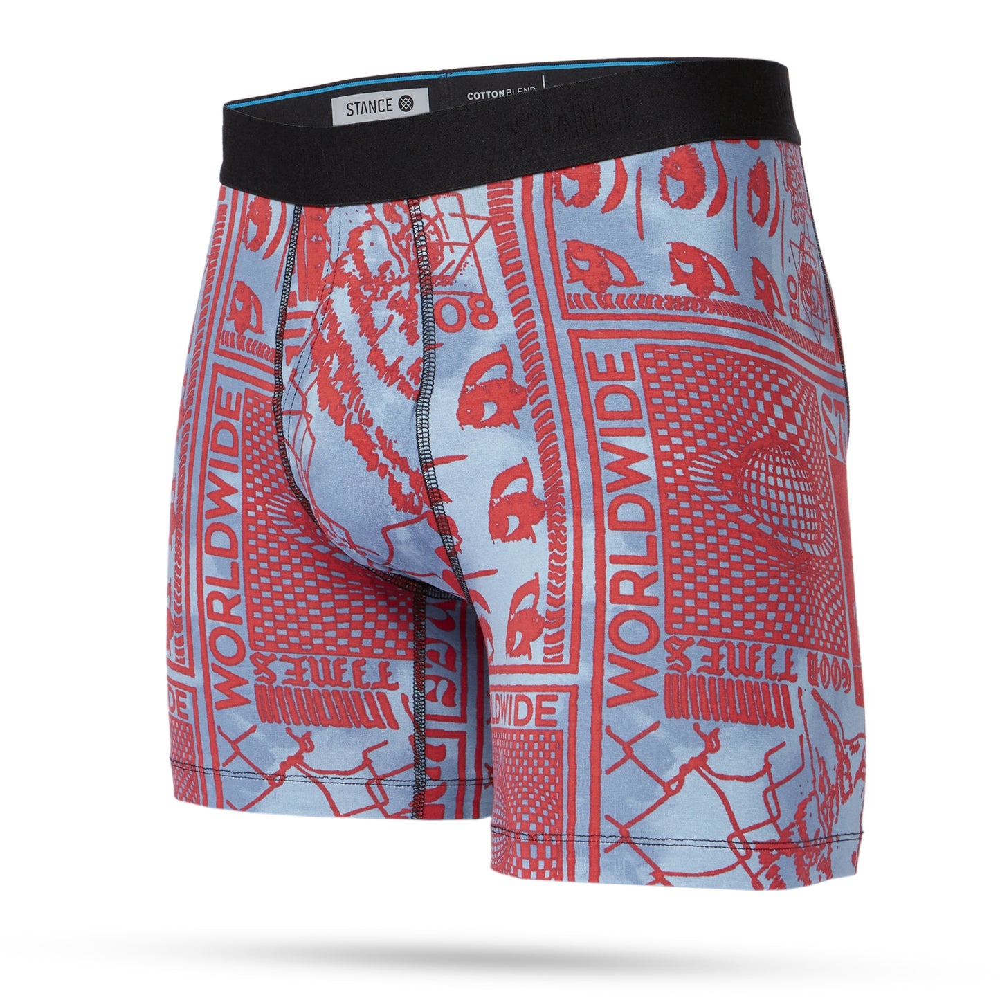 Stance Good Times Boxer Brief (X-Large, Blue)