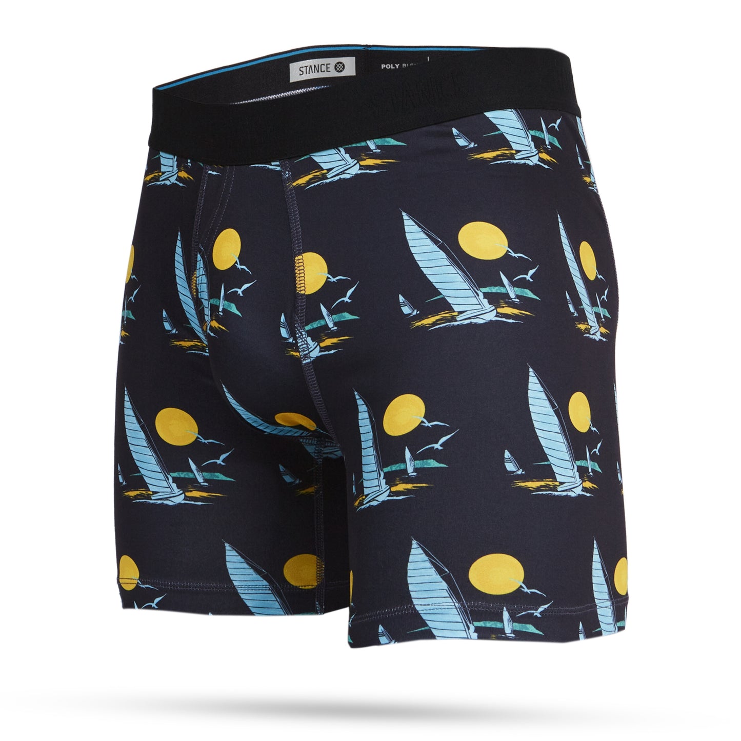 Stance Regatta Boxer Brief (Large, Navy)