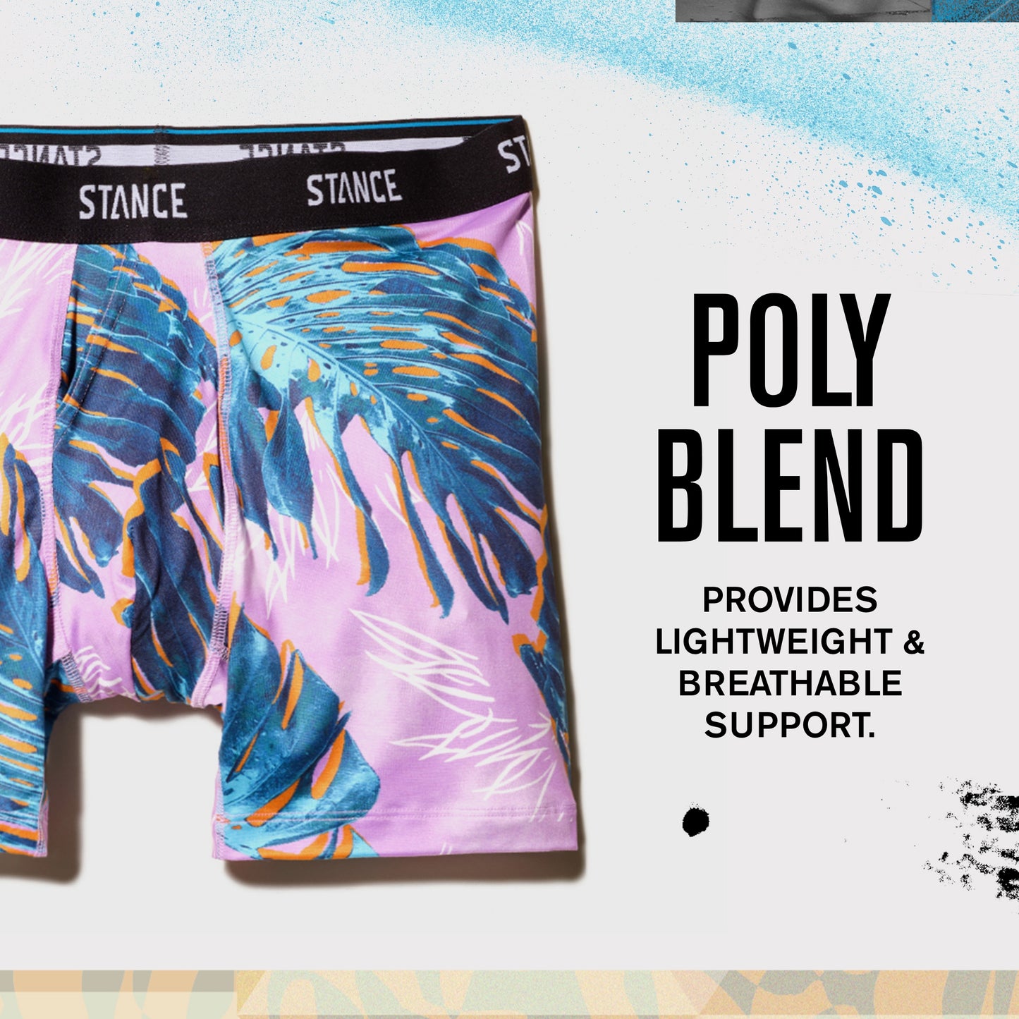 Stance Kona Town Boxer Brief (X-Large, Teal)