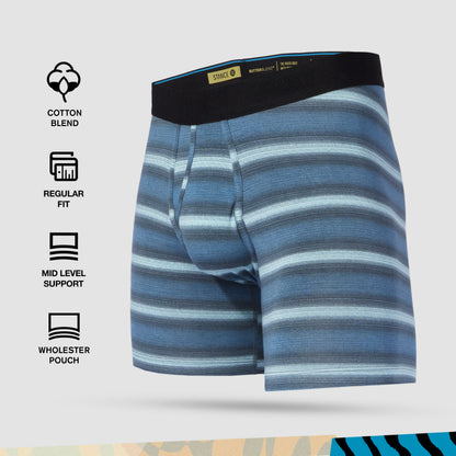 Stance Warped Wholester Boxer Brief (X-Large, Blue)