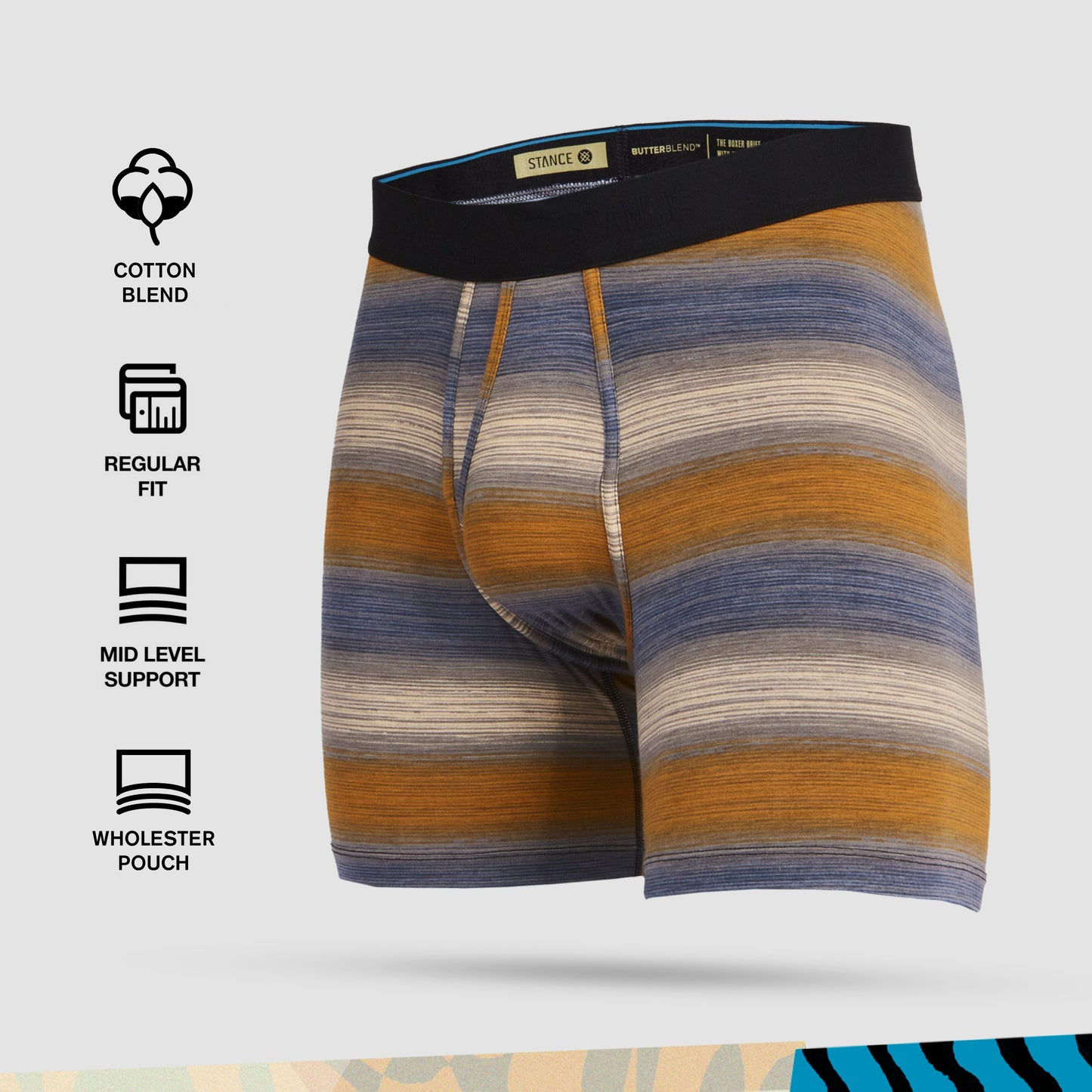 Stance Loomy Wholester (Small, Tan)