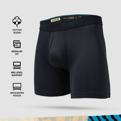 Stance Wholester Pure St 6in (Large, Black)