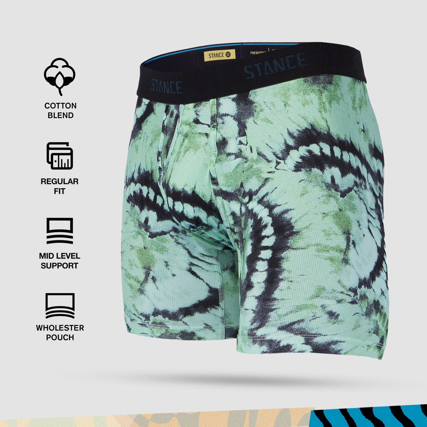 Stance Micro Dye Wholester (Small, Jade)