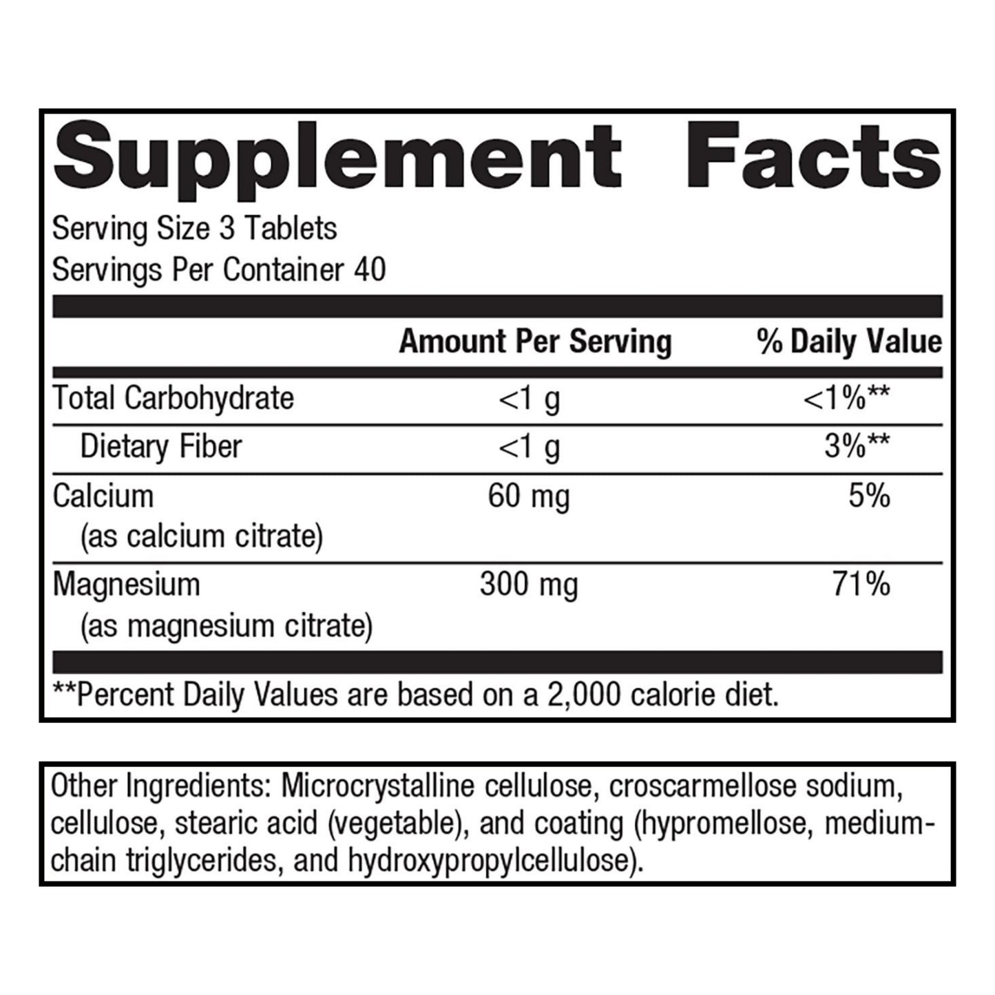 Metagenics Mag Citrate, Magnesium Citrate Supplement with Calcium to Help Support Healthy Muscle Function - 30 Servings