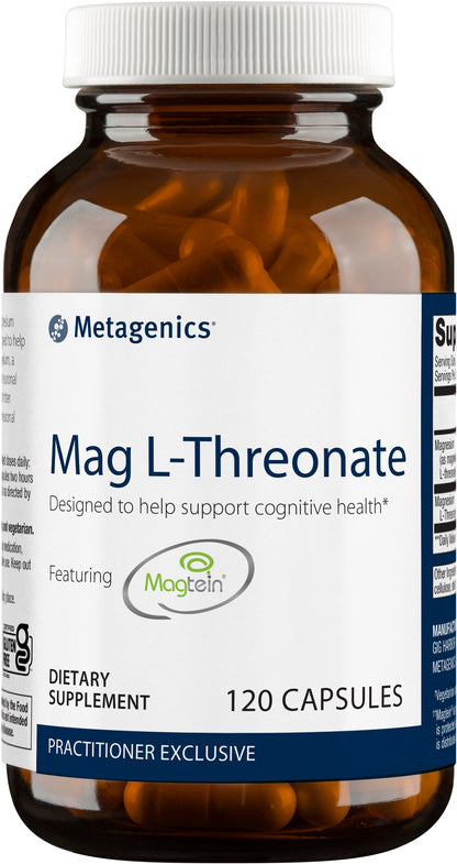 Metagenics Mag L-Threonate - Designed to Help Support Cognitive Health* | 120 Count
