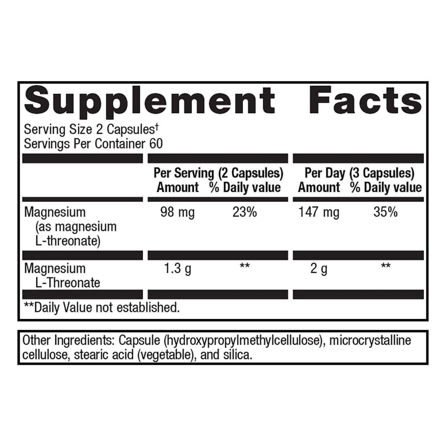 Metagenics Mag L-Threonate - Designed to Help Support Cognitive Health* | 120 Count